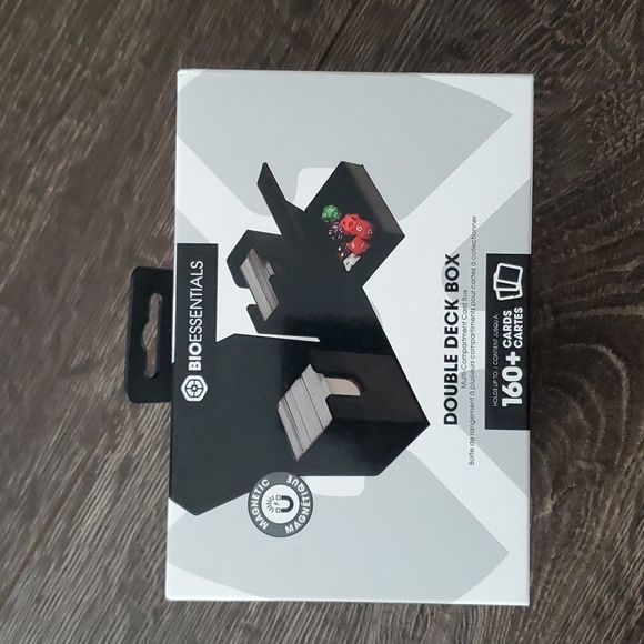 💥 BioEssentials Double Deck Box - Holds 160+ Cards - New in Box - Picture 3 of 4